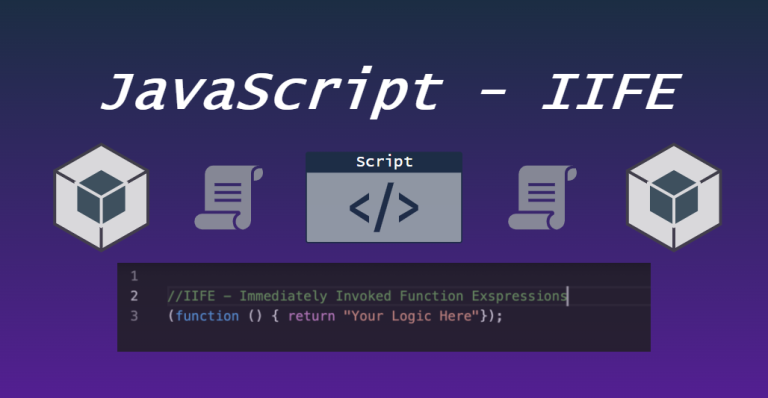 JavaScript - IIFE
